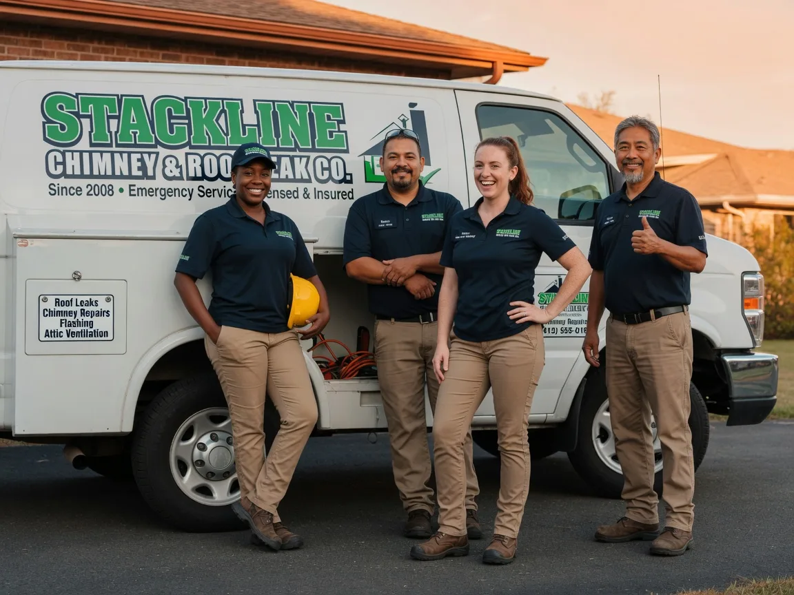 Chimney flashing repair company in Lampasas, TX